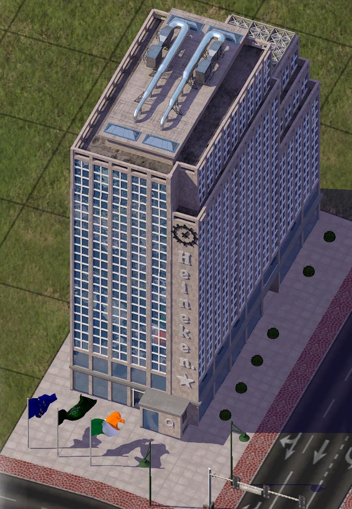 シムシティ4 実在建築mod Bat ダブリンのハイネケン ビル ペルー共和国各地の商業ビル Capg Cauda Assisted Playing Games