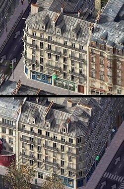 シムシティ4 実在建築mod Bat パリの地域データ パリの商店 パリの住宅 Capg Cauda Assisted Playing Games